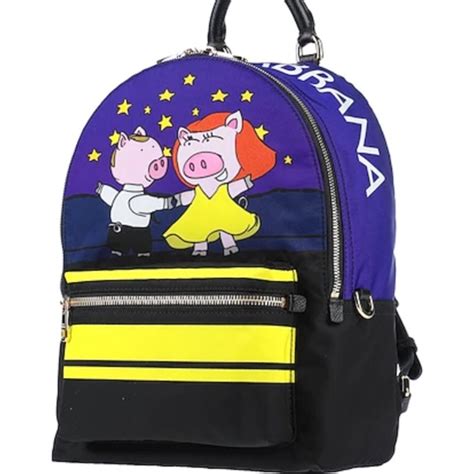 super pig dolce gabbana|MSRP $1695 NWT Dolce & Gabbana Super Pig Backpack.